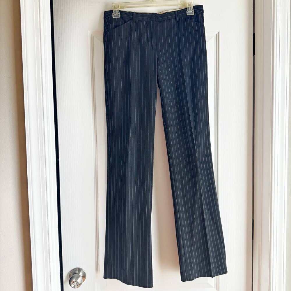 The Limited Classic Straight Leg Stretchy Pin-Stripe Pants - Size 2.